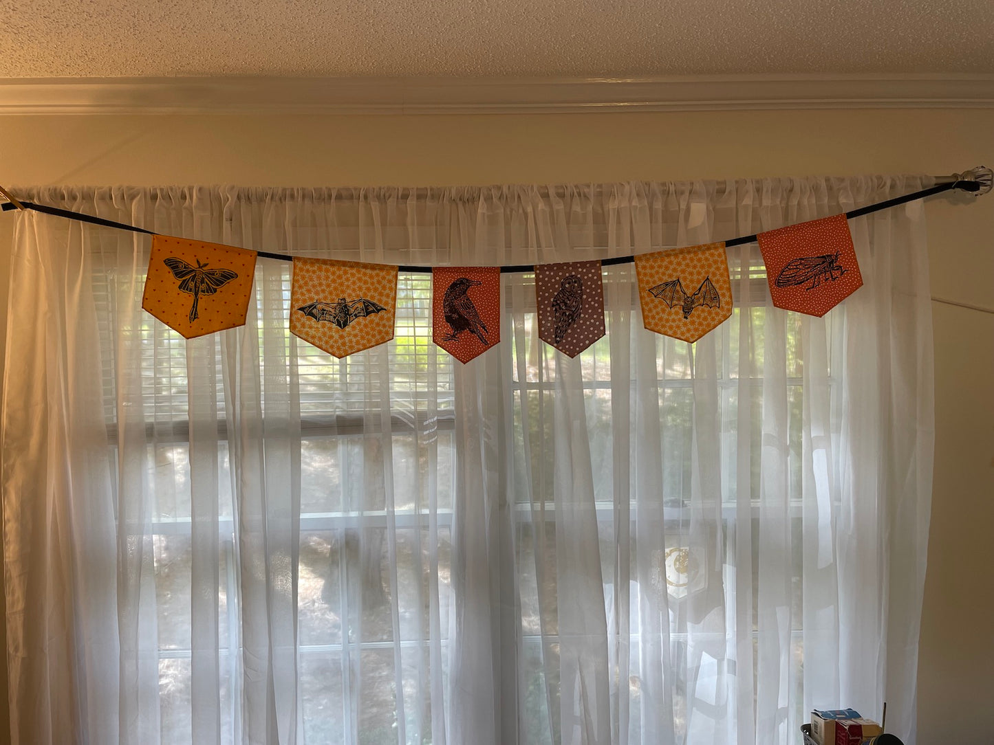 Spooky Fabric Garland