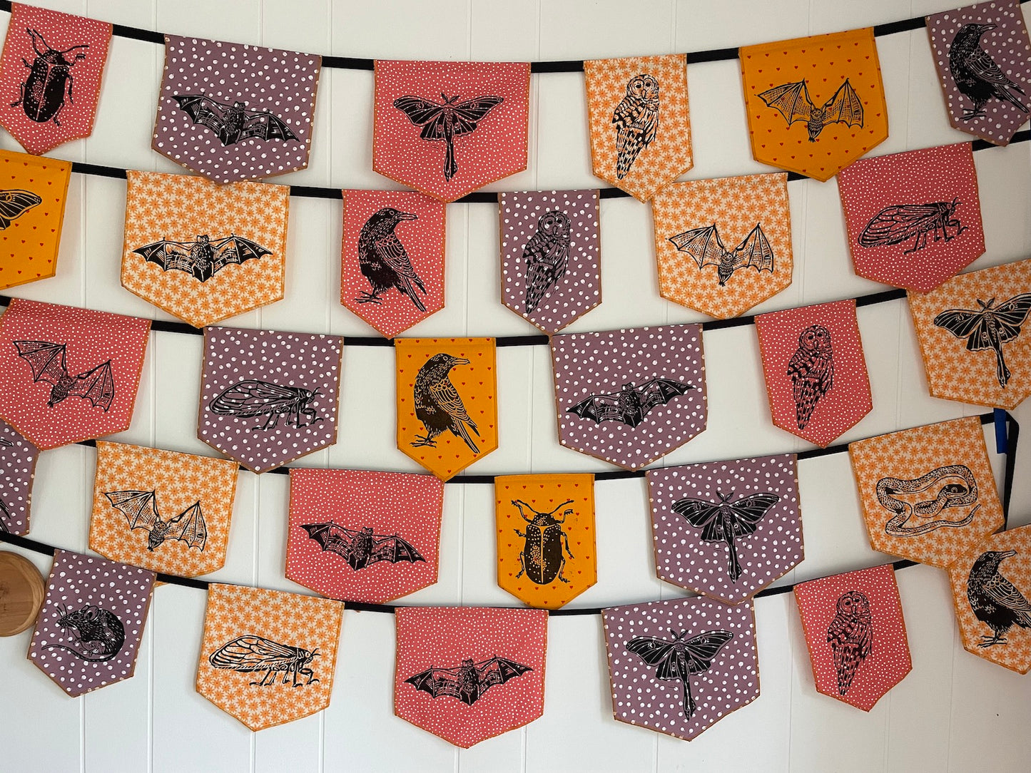 Spooky Fabric Garland