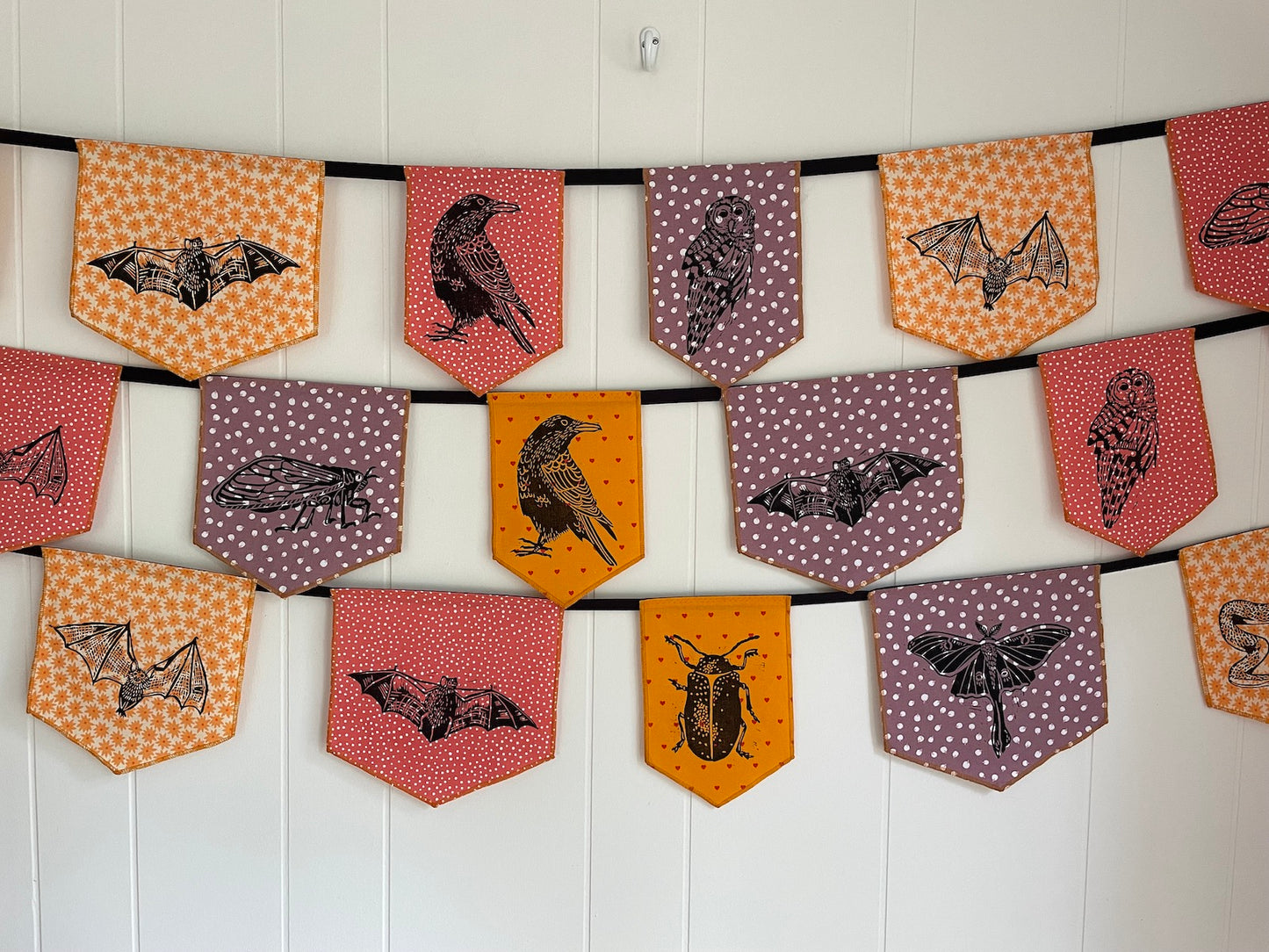 Spooky Fabric Garland