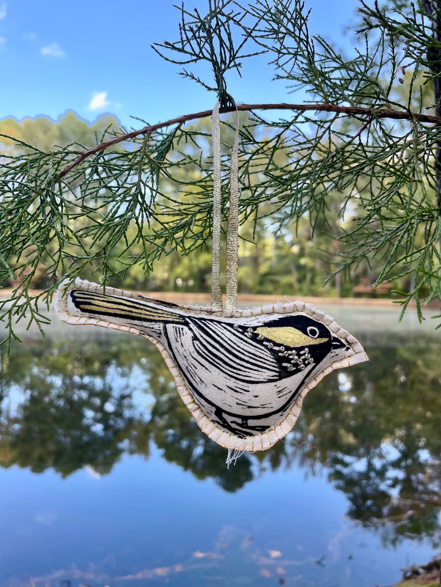 Set of 5 Bird Ornaments