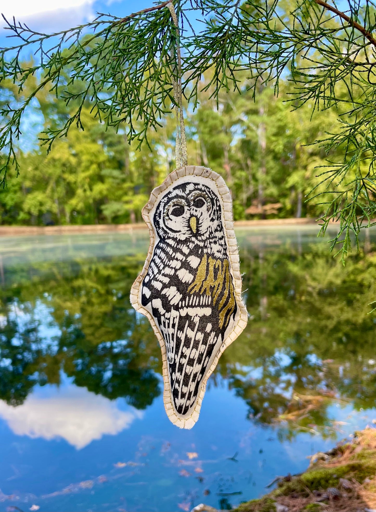 Set of 5 Bird Ornaments