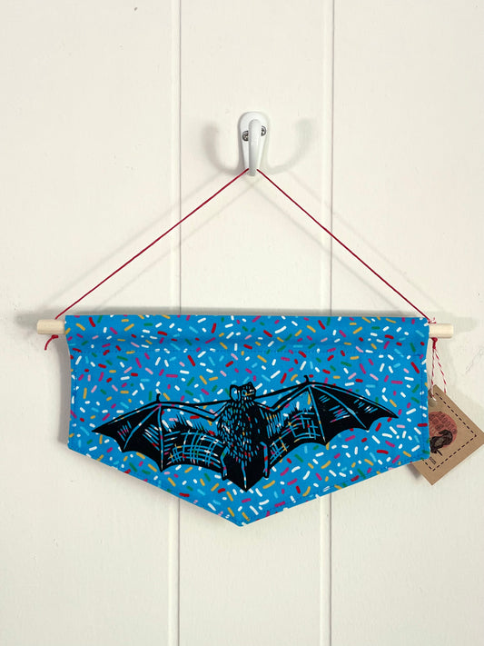 Tiny Banner with Eastern Red Bat