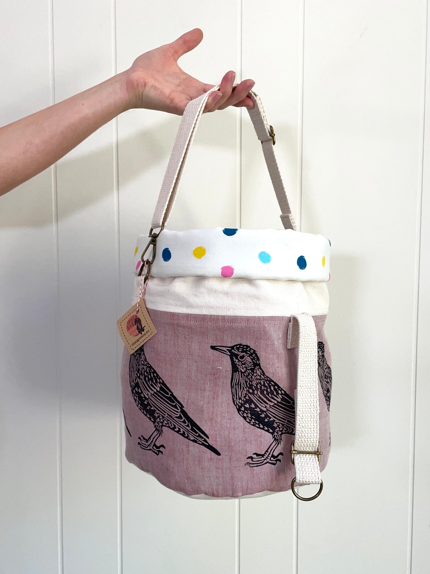 Bucket Bag with Starling