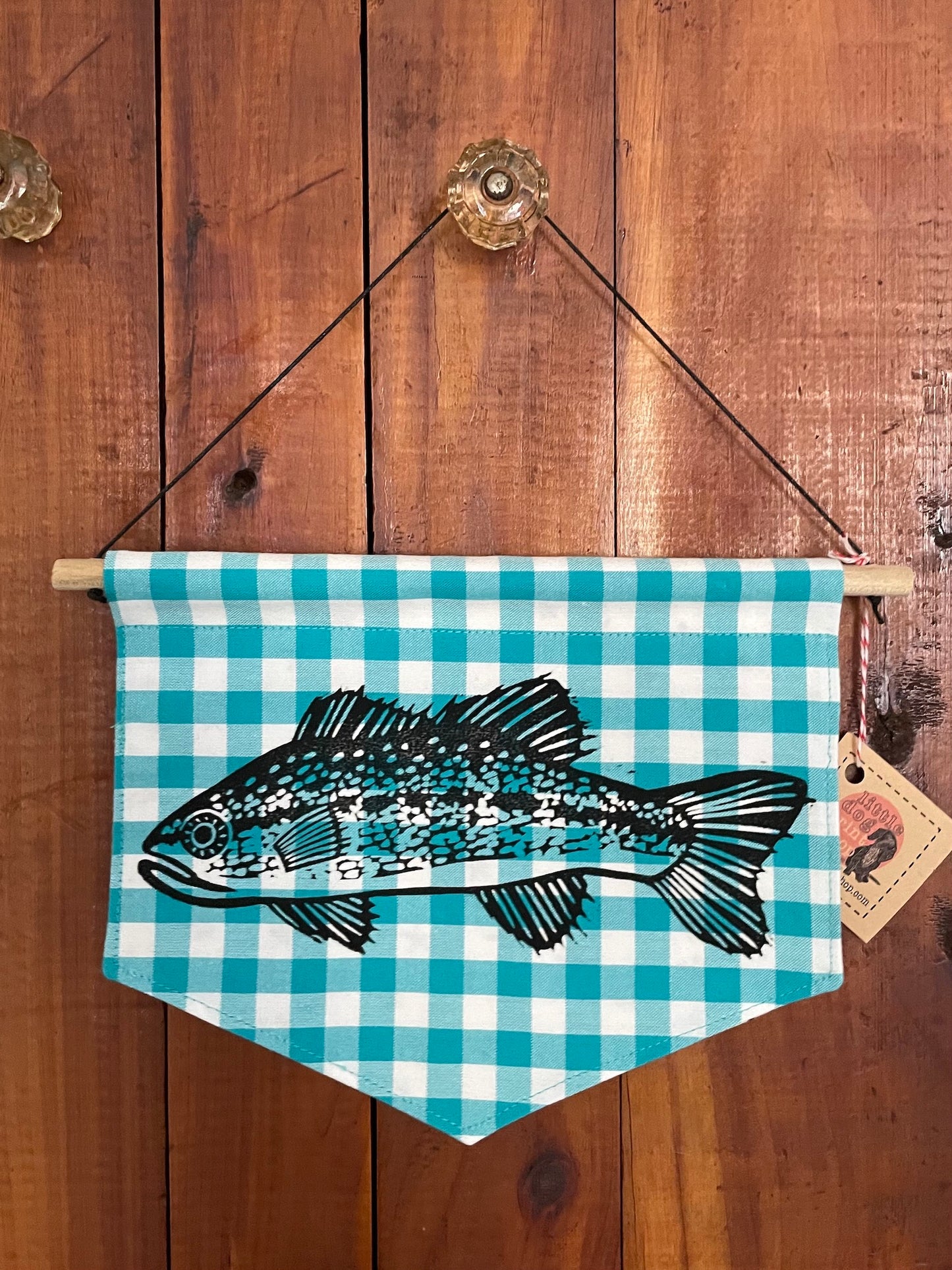 Tiny Banner with Large Mouth Bass