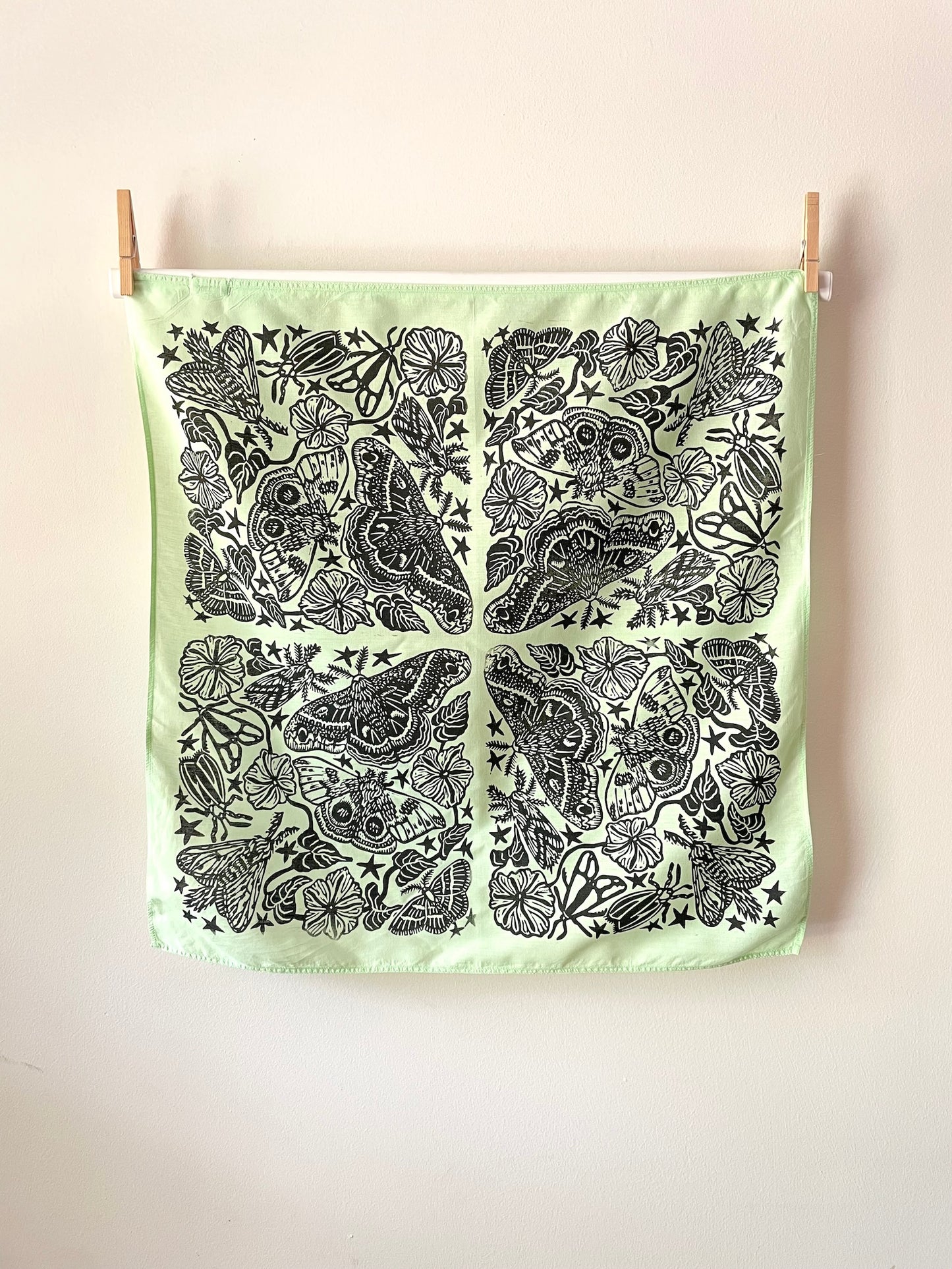 Native Moth Bandana