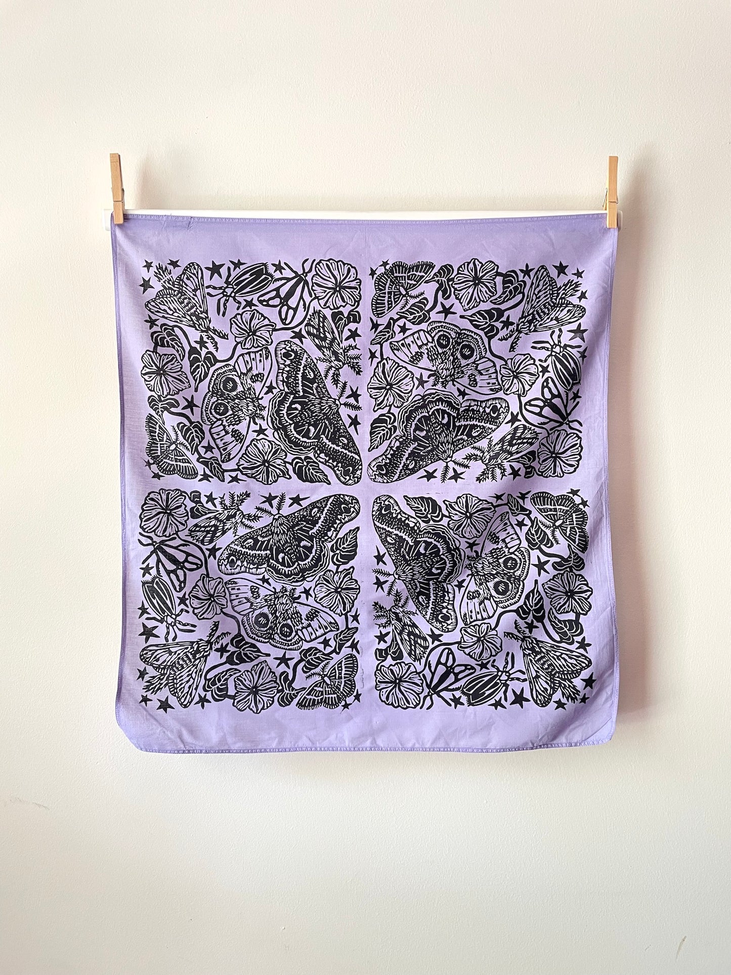 Native Moth Bandana